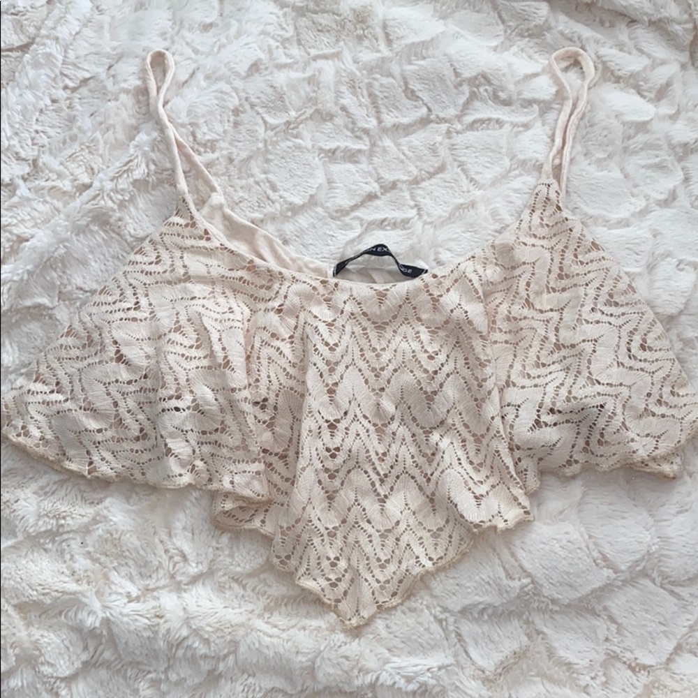 Foreign exchange crop top